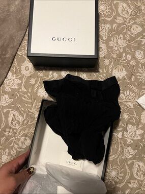 Gucci Black leggings in Branded Gift Box